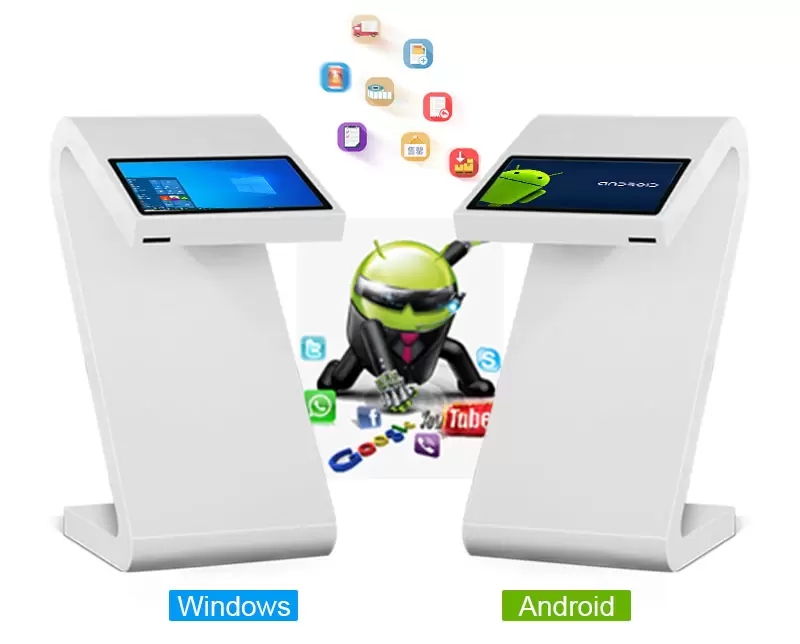 Sistema operacional Android/Windows opcional