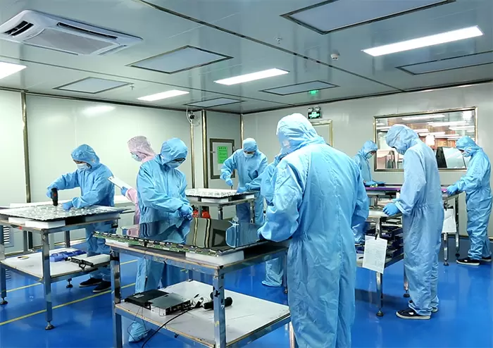 Sala Limpa e Ambiente de Montagem